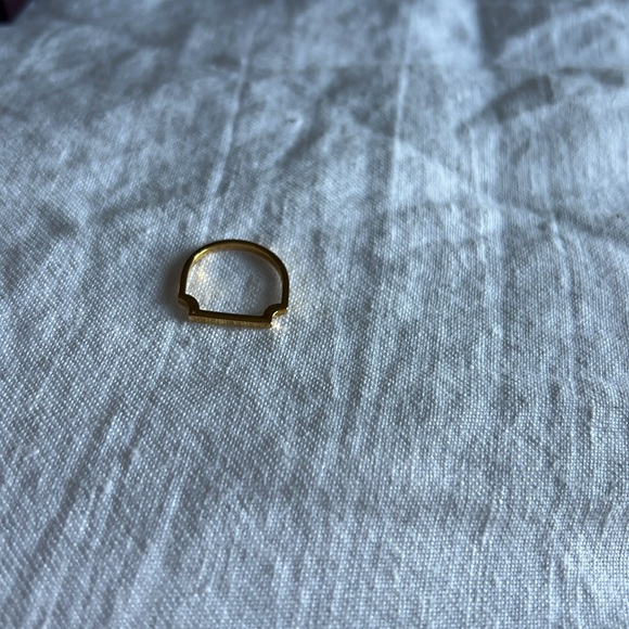 Monica Vinader 18K Gold Vermeil Ring - Picture 2 of 2